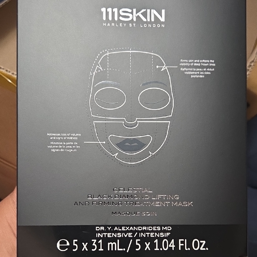 111SKIN Black Diamond Lifting Mask 5 Pack
